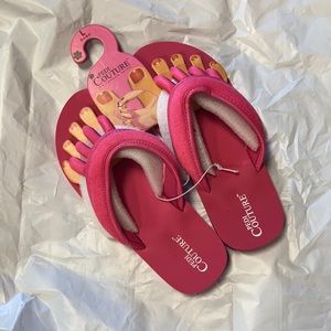 Pedi Courture Pedicure Sandal Spa Fuchsia Terry